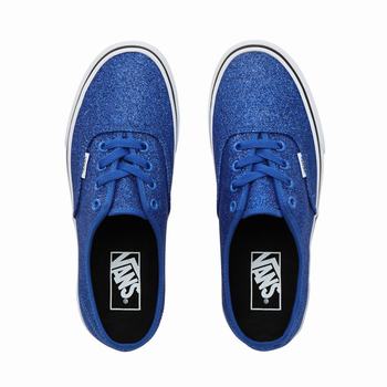 Damske Tenisky Vans Glitter Authentic Modre/Biele VA21FOKMZ